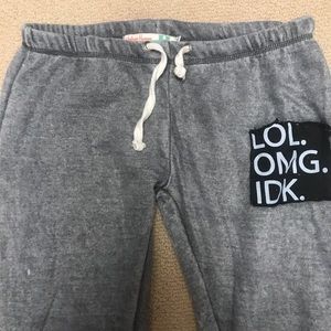 Vintage Havana Gray Joggers - Juniors XL